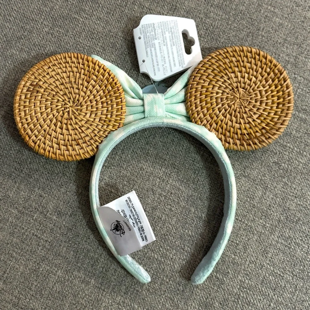 Disney Parks Loungefly Mickey and Minnie Summer At The Beach Backpack and Ears - Picture 4 of 11